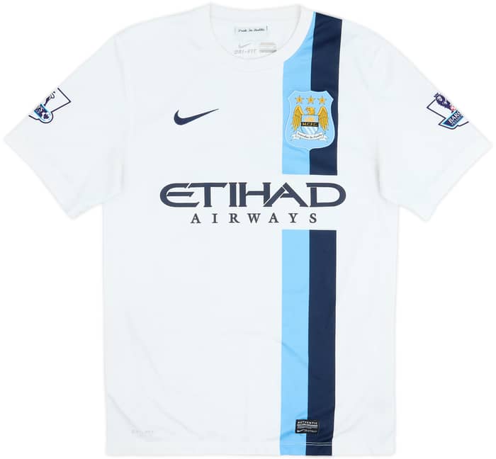 2013-14 Manchester City Third Shirt Silva #21 - 8/10 - (S)