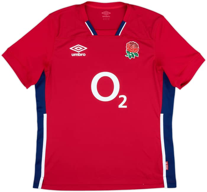 2021-22 England Rugby Away Shirt - 9/10 - (XXL)
