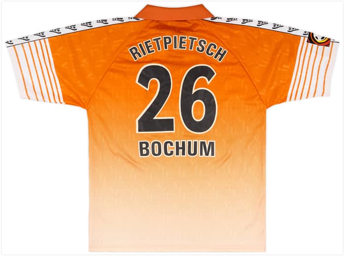 2000-01 VFL Bochum Match Issue Third Shirt Rietpietsch #26