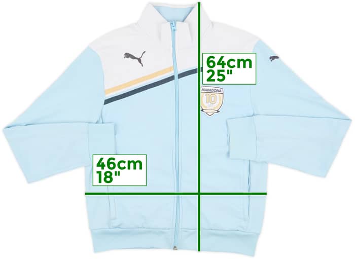 2010 Argentina Maradona Puma King Track Jacket - 7/10 - (S)