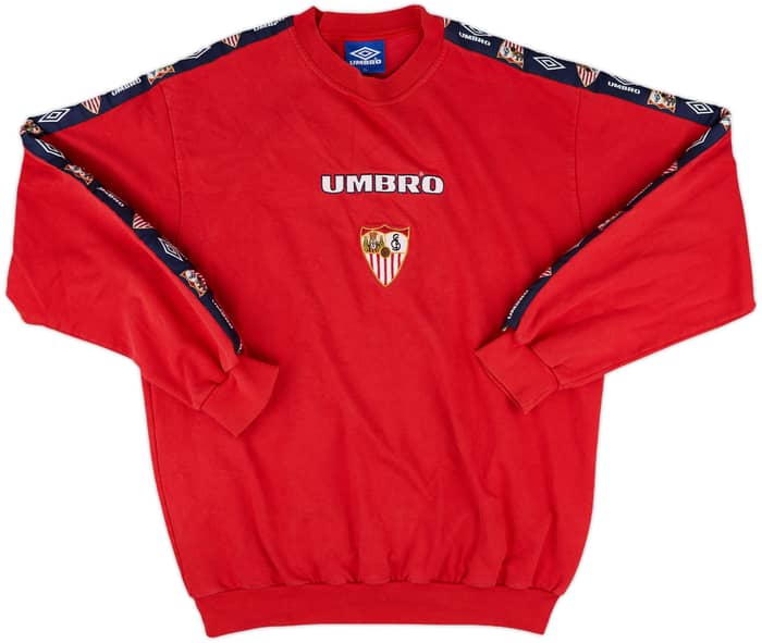 1998-99 Sevilla Umbro Sweat Top - 8/10 - (XL)