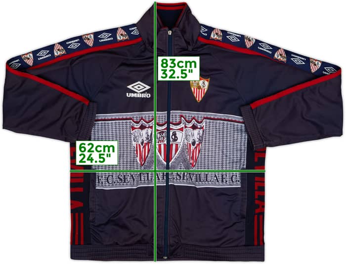 1995-96 Sevilla Umbro Track Jacket - 5/10 - (L)