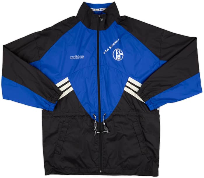 1993-94 Schalke adidas Rain Jacket - 9/10 - (XXL)