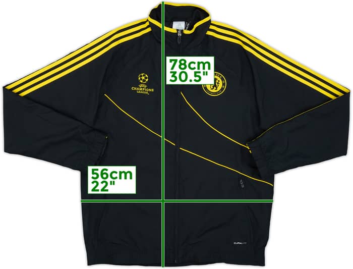 2012-13 Chelsea CL adidas Track Jacket - 10/10 - (M)