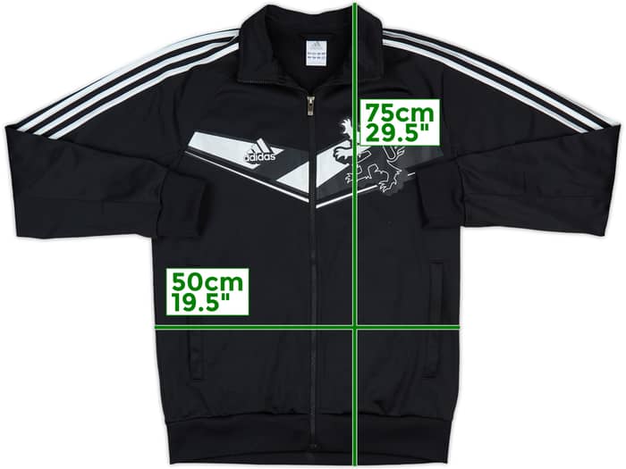 2012-13 Lyon adidas Track Jacket - 8/10 - (M)