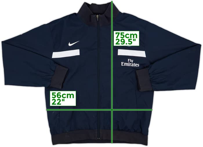 2009-10 Paris Saint-Germain Nike Track Jacket - 7/10 - (L)