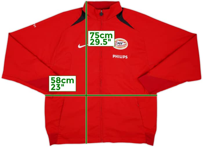 2006-07 PSV Nike Track Jacket - 6/10 - (L)