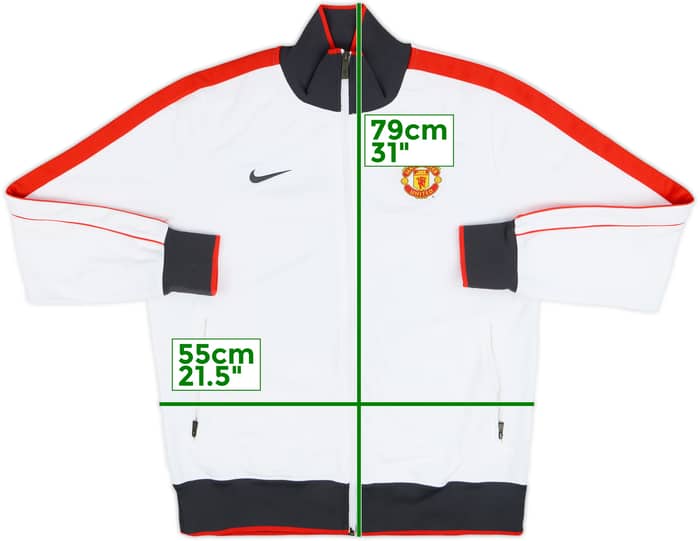 2010-11 Manchester United Nike Track Jacket - 10/10 - (L)