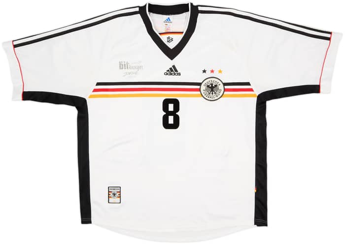 1998-00 Germany Home/Training Shirt Matthaus #8 - 6/10 - (XL)