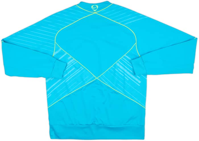 2007-08 Barcelona Player Issue Nike Sweat Top - 8/10 - (M)
