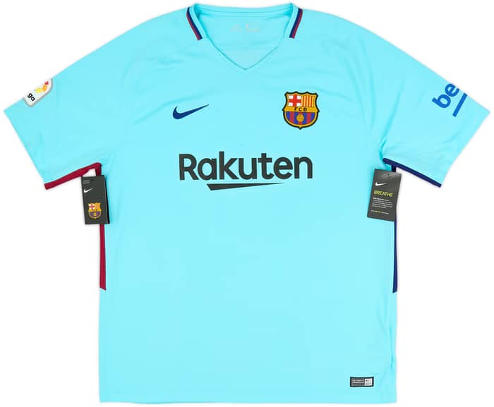 2017-18 Barcelona Away Shirt A.Iniesta #8 (XL)