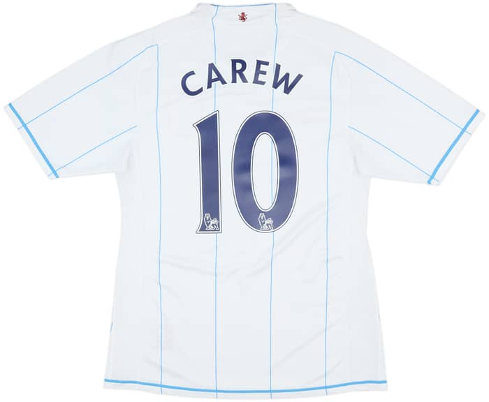 2007-08 Aston Villa Player Issue Away Shirt Carew #10 - 7/10 - (M)