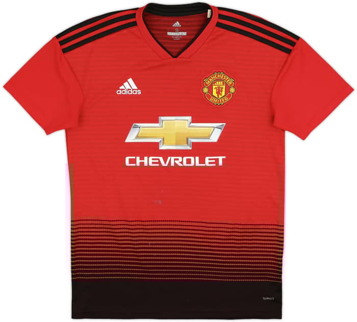 2018-19 Manchester United Home Shirt Pogba #6 - 5/10 - (S)