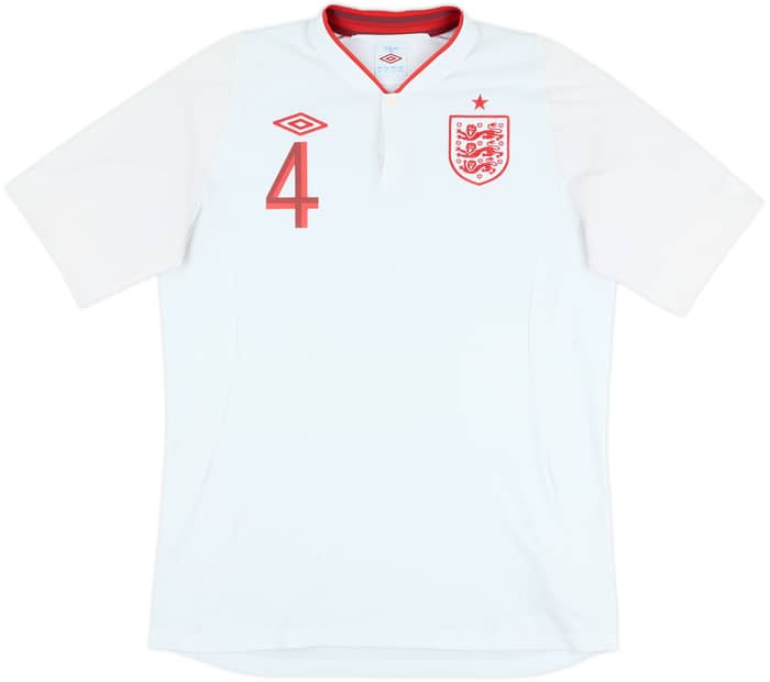 2012-13 England Home Shirt Gerrard #4 - 5/10 - (L)