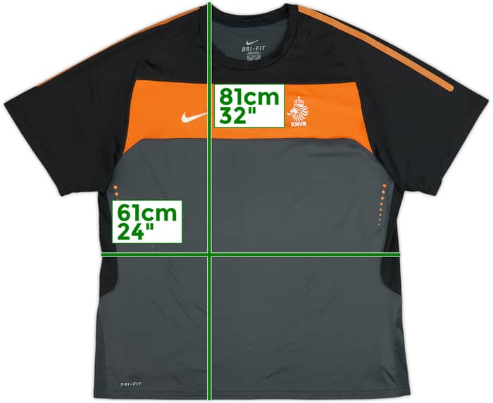 2010-11 Netherlands Nike Training Shirt - 7/10 - (XXL)