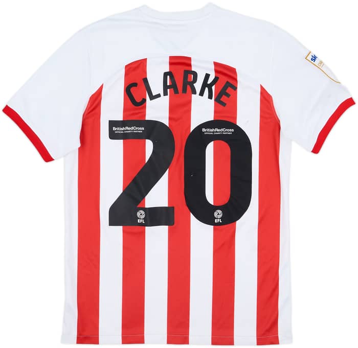 2023-24 Sunderland Home Shirt Clarke #20 - 6/10 - (M)