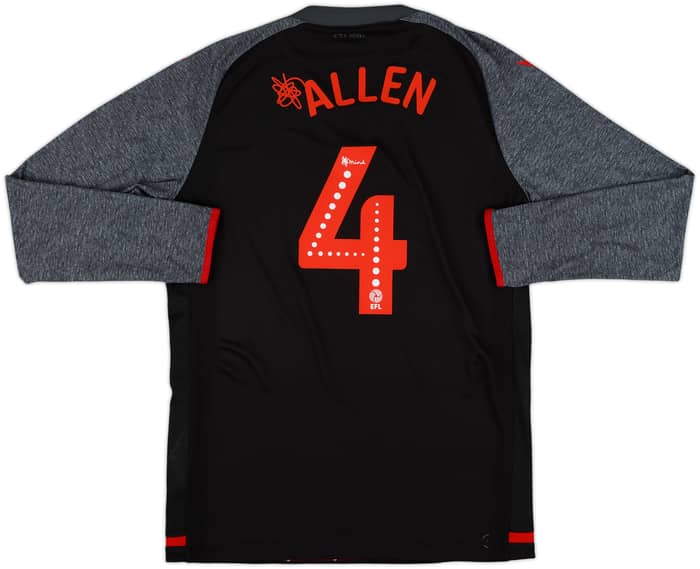 2019-20 Stoke City Away L/S Shirt Allen #4 - 9/10 - (L)