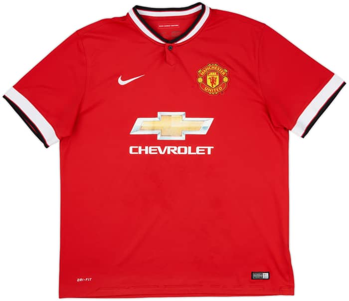 2014-15 Manchester United Home Shirt Rooney #10 - 6/10 - (XL)