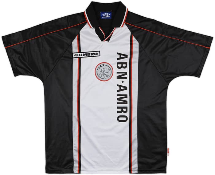 1998-99 Ajax Away Shirt F.De Boer #4 - 8/10 - (XL)