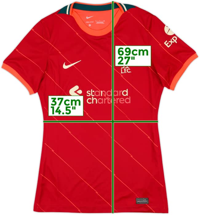 2021-22 Liverpool Home Shirt - 4/10 - (Women's S)
