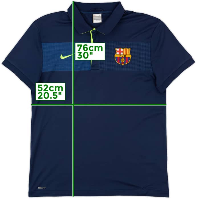 2012-13 Barcelona Nike Polo Shirt - 10/10 - (L)