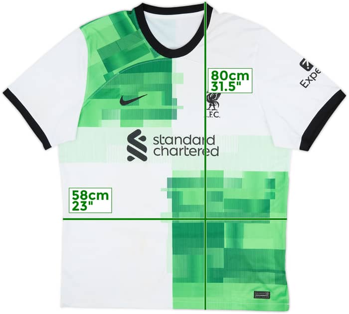2023-24 Liverpool Away Shirt - 4/10 - (XL)