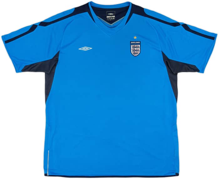 2004-06 England Umbro Training Shirt - 5/10 - (XL)