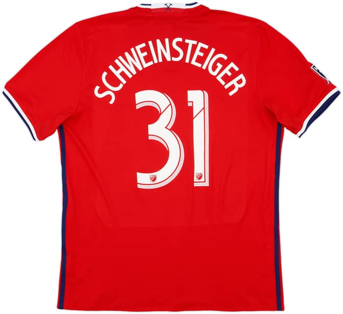 2016-17 Chicago Fire Home Shirt Schweinsteiger #31 - 8/10 - (L)