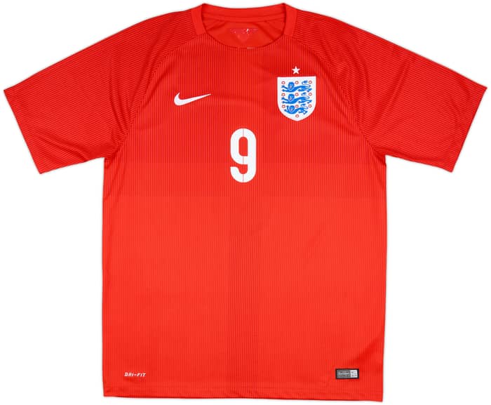 2014-15 England Away Shirt Sturridge #9 - 10/10 - (L)