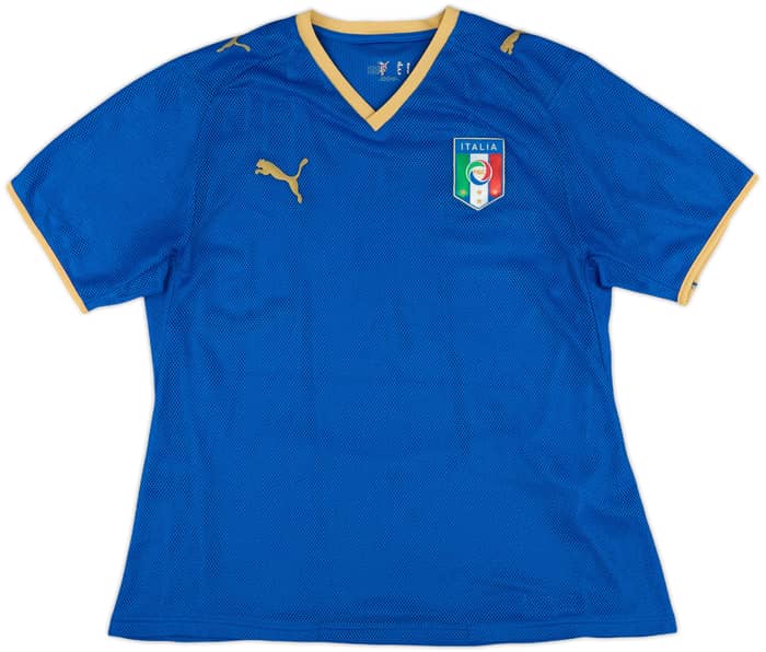 2007-08 Italy Home Shirt - 9/10 - (Women's L)