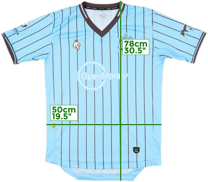 2021-23 Bury Away Shirt - 8/10 - (L)