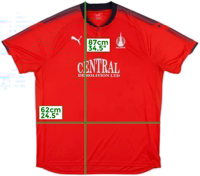 2017-18 Falkirk Away Shirt - 9/10 - (3XL)