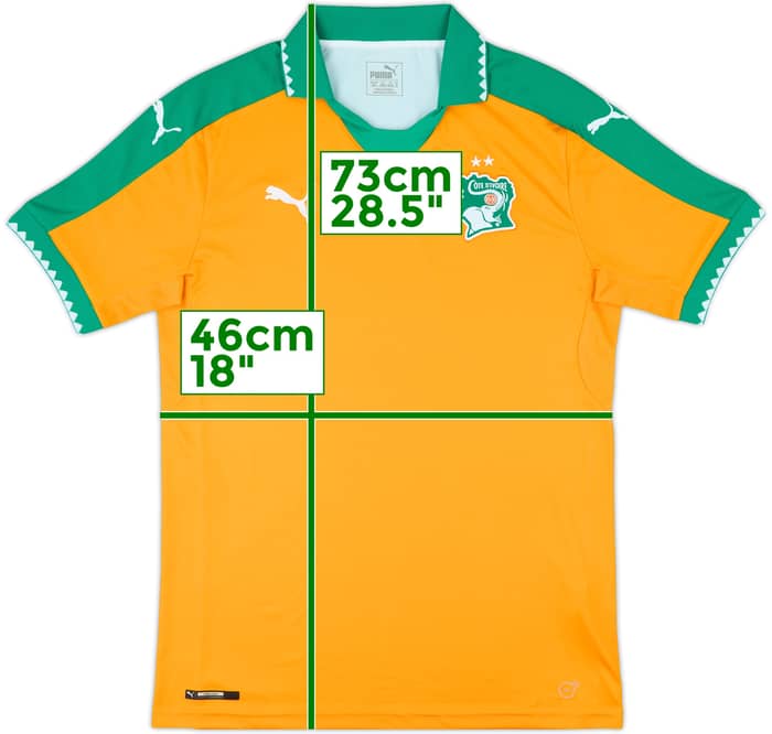 2017-18 Ivory Coast Home Shirt - 10/10 - (M)
