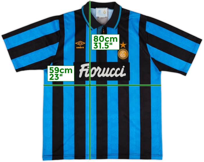 1992-94 Inter Milan Home Shirt #10 - 8/10 - (L)