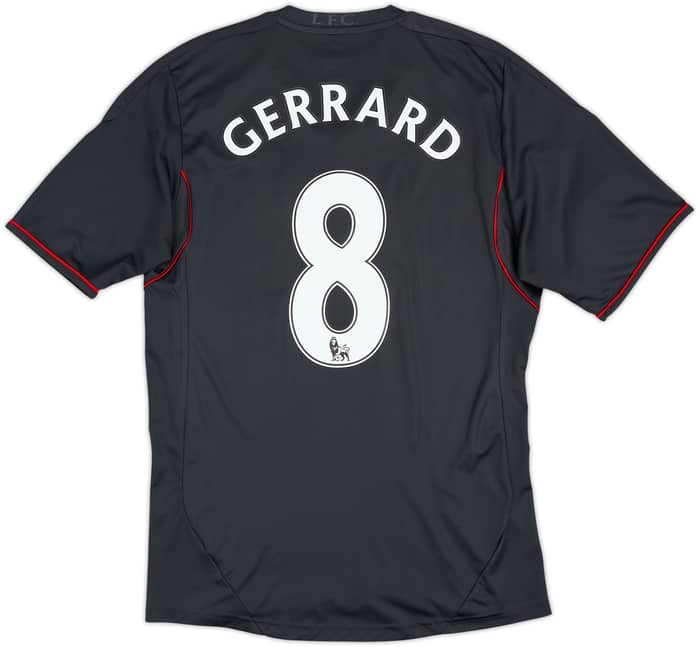 2011-12 Liverpool Away Shirt Gerrard #8 - 7/10 - (S)