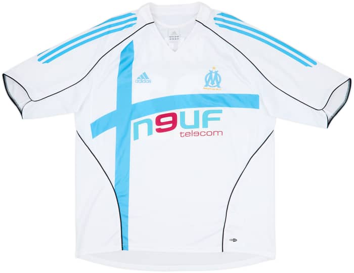 2004-05 Olympique Marseille Home Shirt Nasri #22 - 8/10 - (XXL)