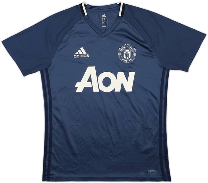 2016-17 Manchester United adizero Training Shirt - 8/10 - (M)