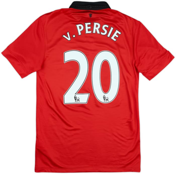 2013-14 Manchester United Home Shirt v.Persie #20 - 5/10 - (S)