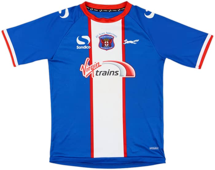 2014-15 Carlisle United Home Shirt - 8/10 - (XL.Boys)
