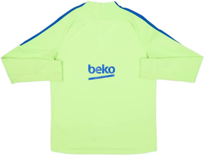 2017-18 Barcelona Nike 1/4 Zip Drill Top - 5/10 - (XL.Boys)