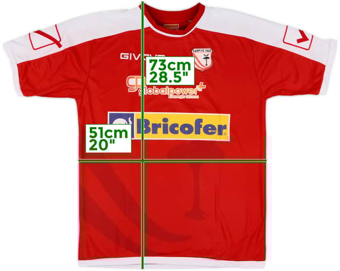 2020-21 Carpi Away Shirt - 9/10 - (L)