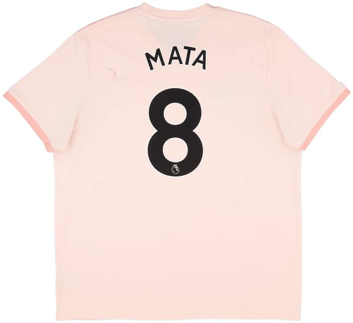 2018-19 Manchester United Away Shirt Mata #8 - 7/10 - (XXL)