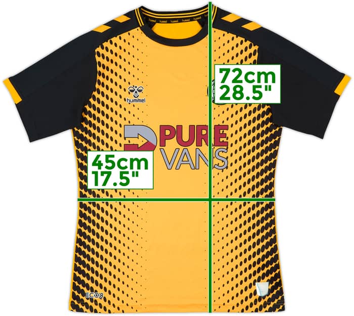 2022-23 Newport County Home Shirt - 7/10 - (S)