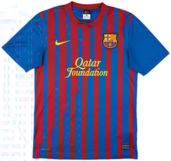 2011-12 Barcelona Basic Home Shirt - 8/10 - (S)