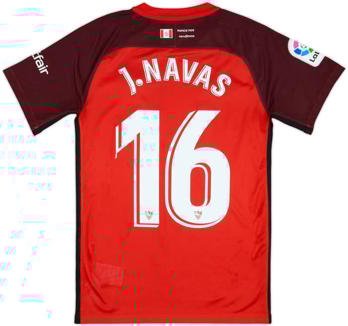 2018-19 Sevilla Away Shirt J.Navas #16 - 10/10 - (S)