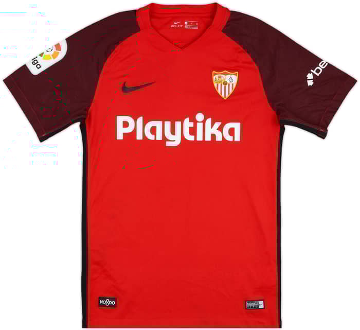 2018-19 Sevilla Away Shirt J.Navas #16 - 10/10 - (S)