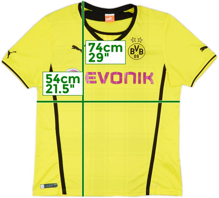2013-14 Borussia Dortmund Home Shirt - 6/10 - (L)