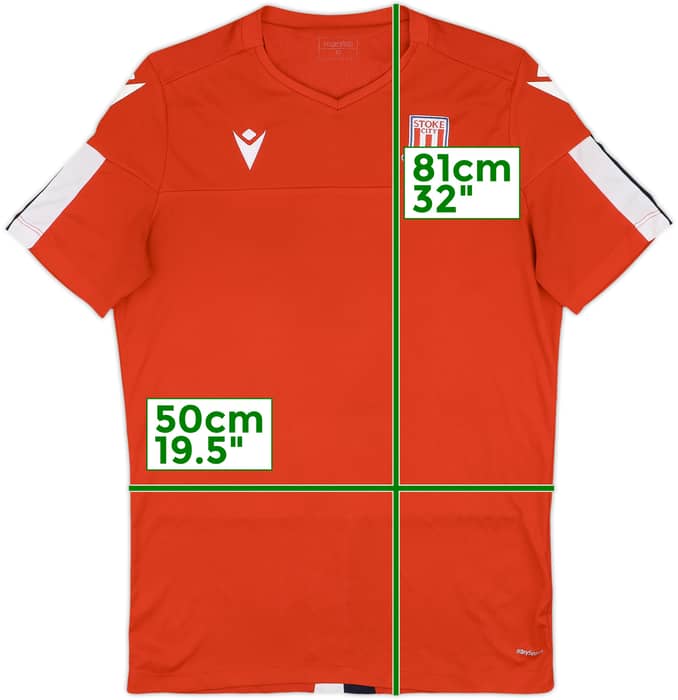 2019-20 Stoke City Macron Training Shirt - 7/10 - (XL)