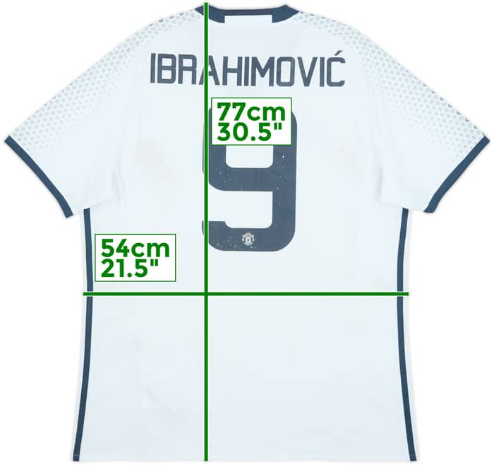 2016-17 Manchester United Third Shirt Ibrahimovic #9 - 5/10 - (L)