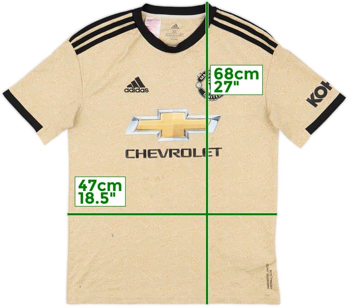 2019-20 Manchester United Away Shirt - 7/10 - (XL.Boys)